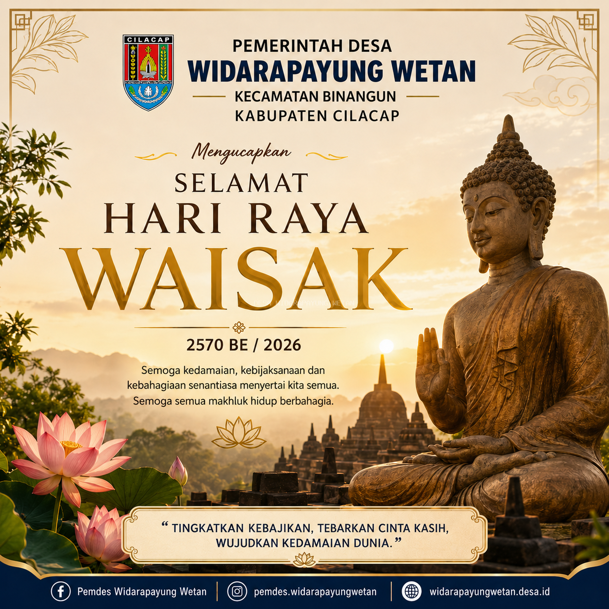 Selamat Hari Raya Waisak 2570 BE