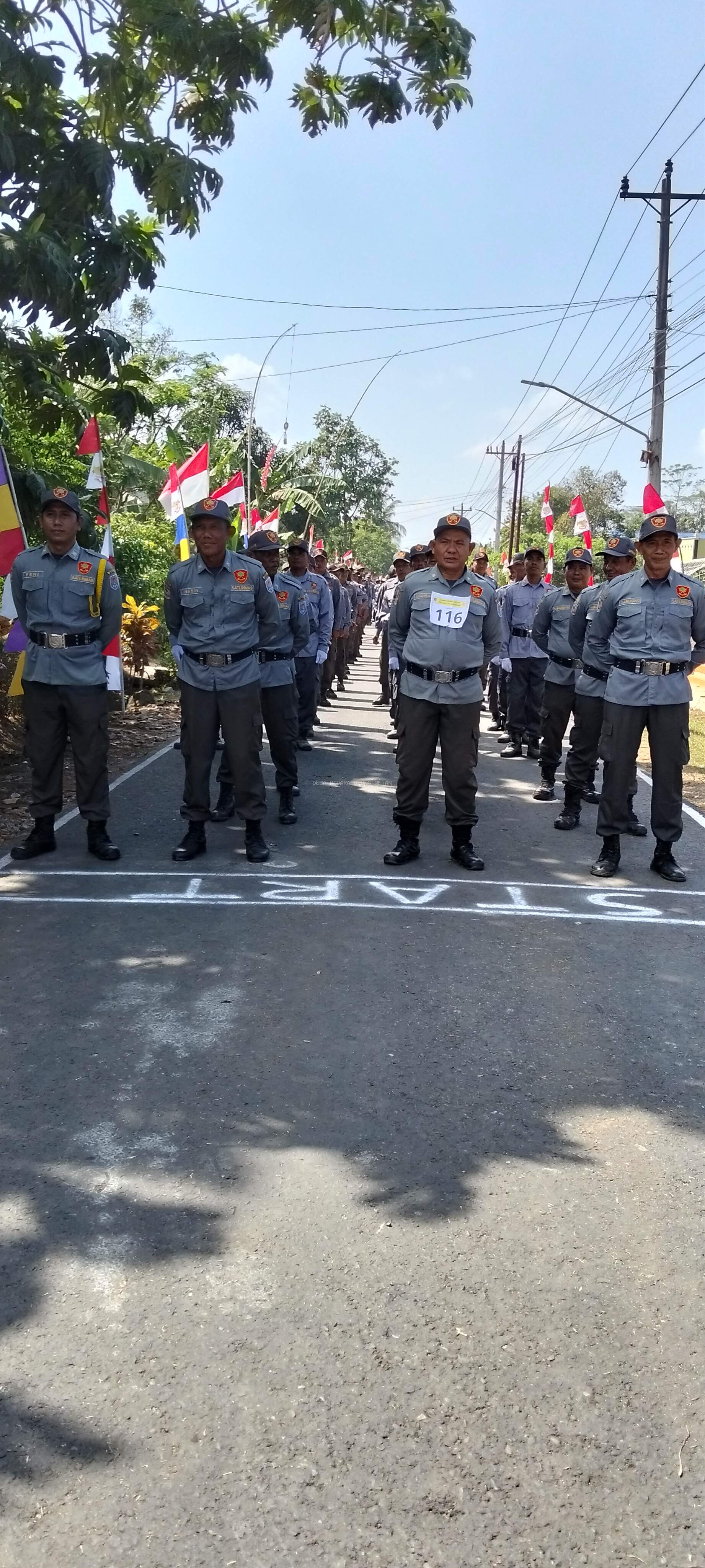 Lomba Gerak Jalan HUT RI ke‑81 Tingkat Kecamatan Binangun